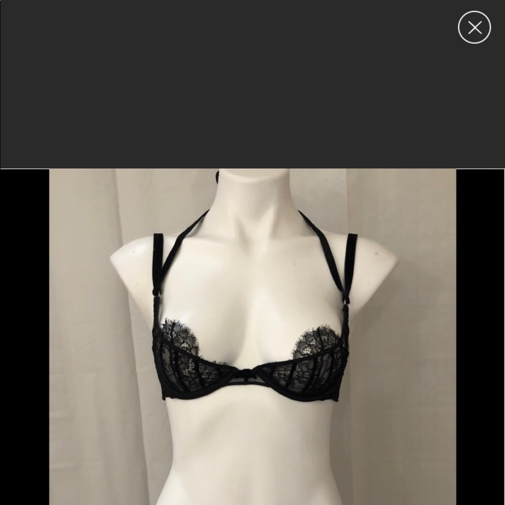 Victoria’s Secret 34B Black Designer Bra